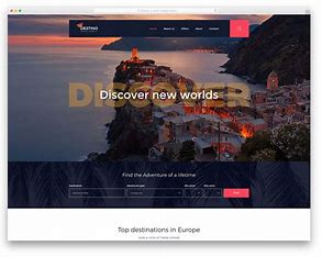 Travel Blog Website Screenshot